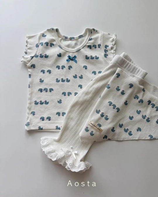 [aosta]lip ribbon T