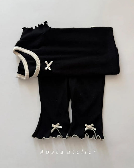 [aosta]lip ribbon T