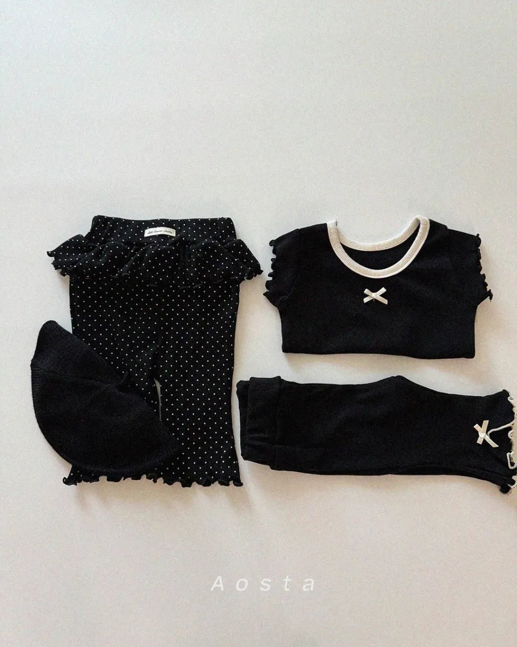 [aosta]lip ribbon T