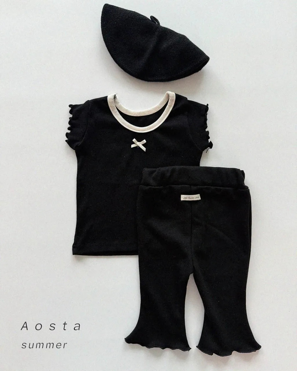 [aosta]lip ribbon T