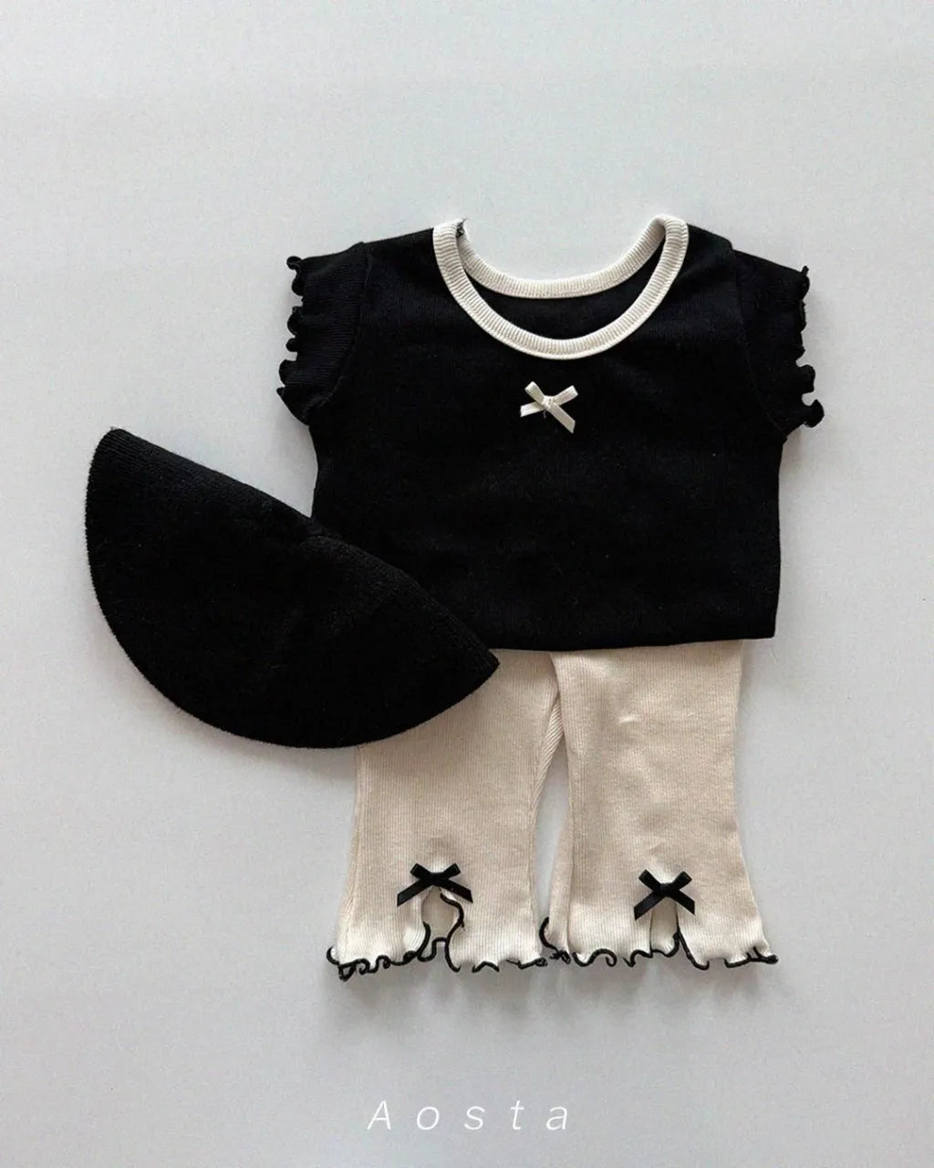[aosta]lip ribbon T