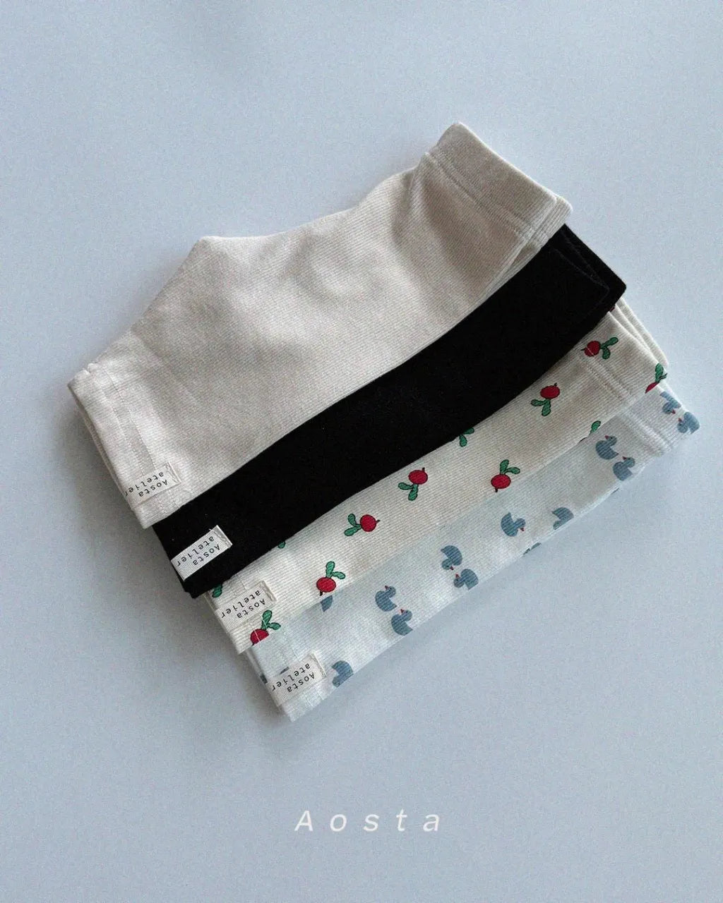 [aosta]lip biker pants