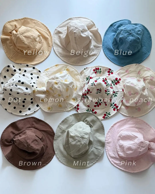 [aosta]summer bucket hat