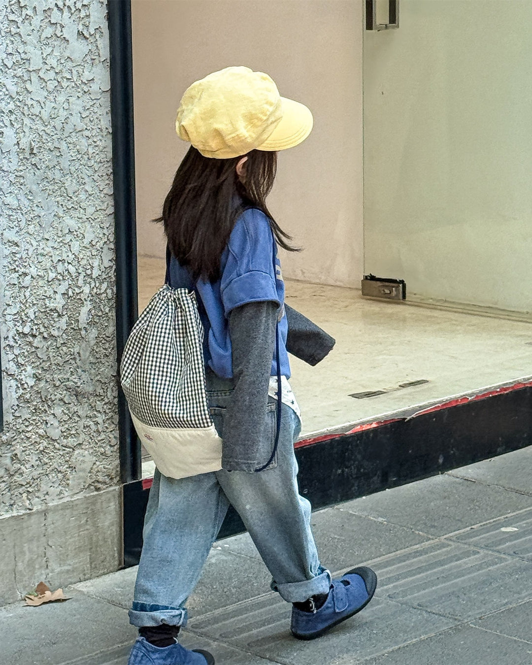 テーパードウォッシュデニム