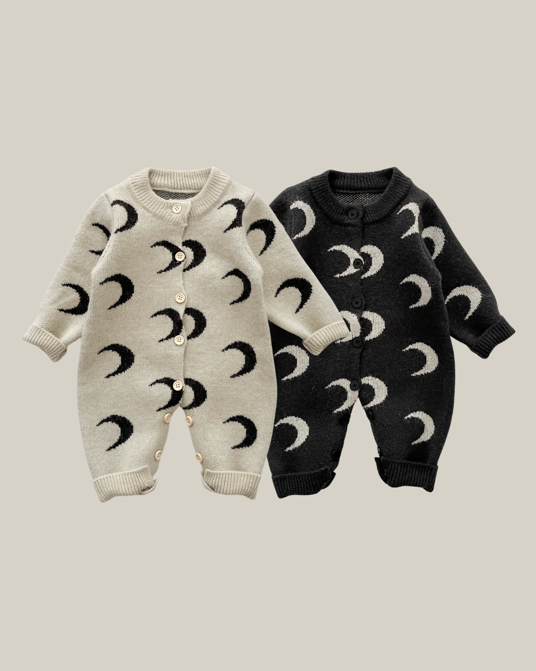 MOONニットロンパース