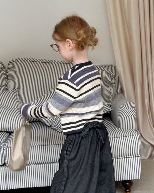 マルチボーダーニットアンサンブル