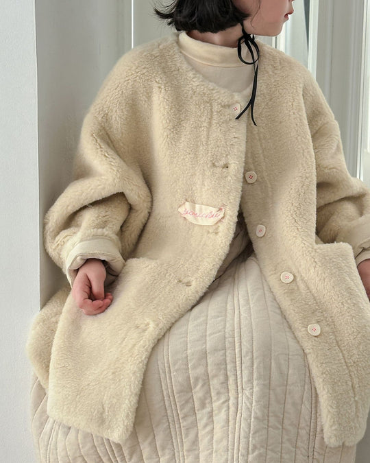 ネオンステッチボアコート