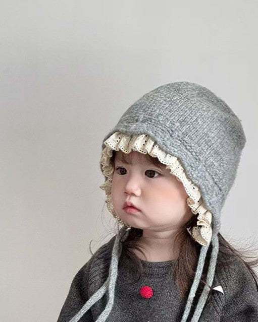 フリルニットボンネ