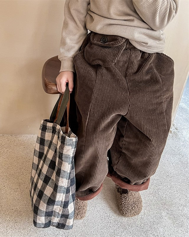 ウエストポケットコーデュロイパンツ
