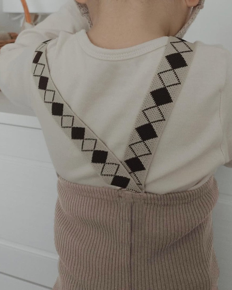 ダイヤサスペンダーベビーレギンス