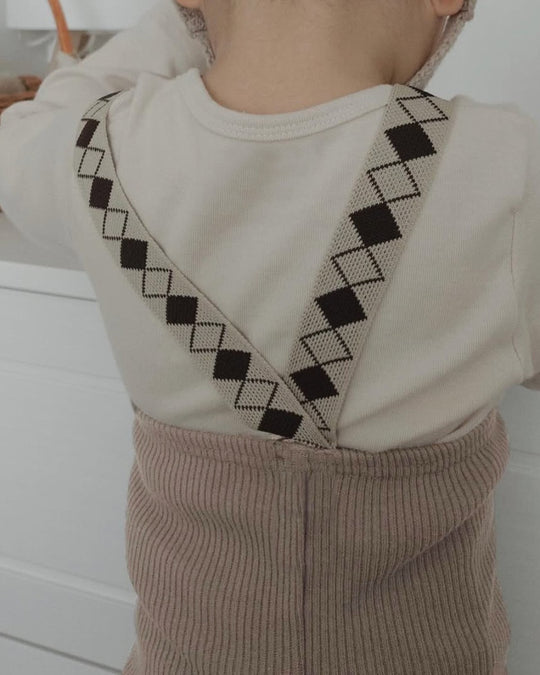 ダイヤサスペンダーベビーレギンス