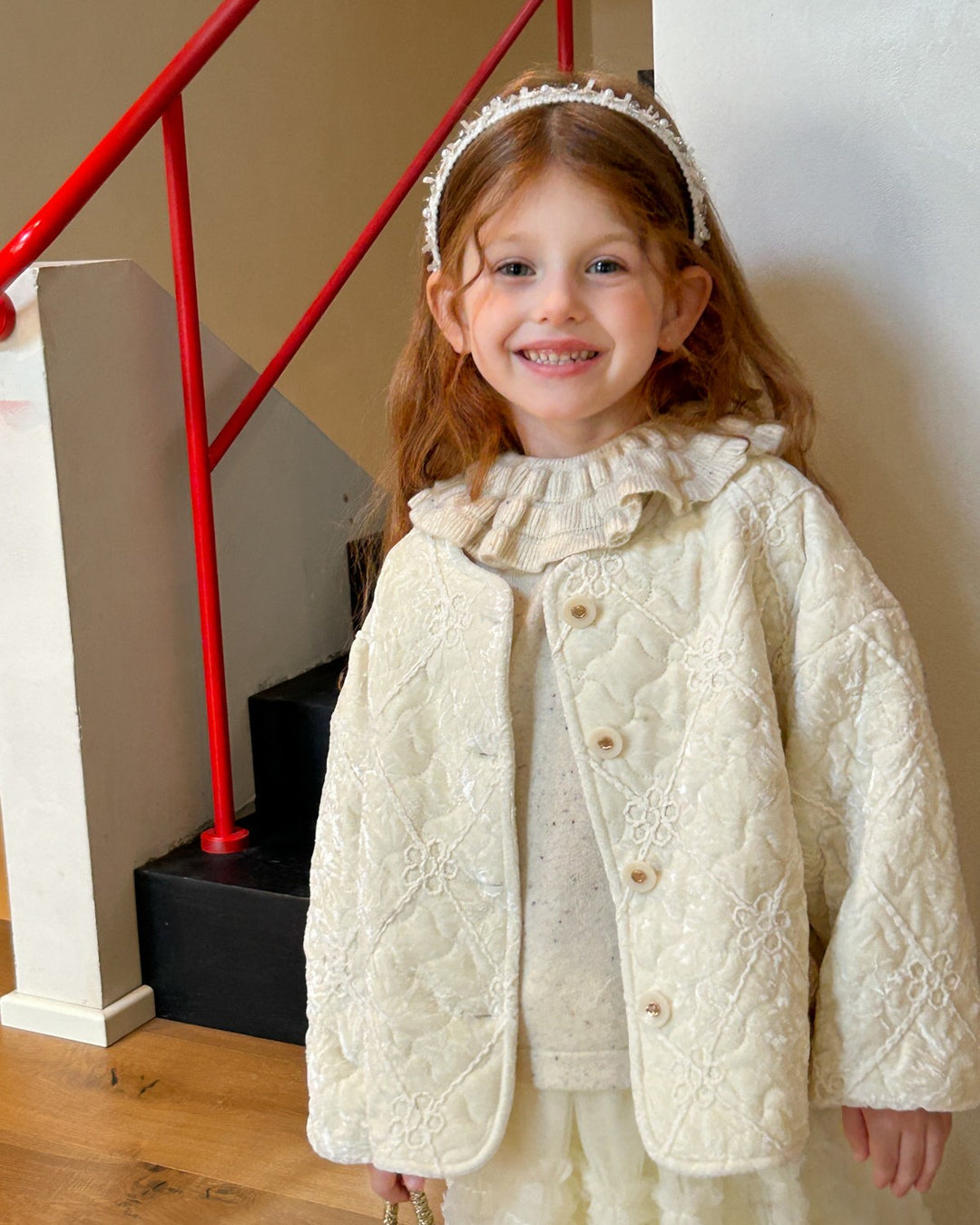 ぽこぽこカラーネップニット