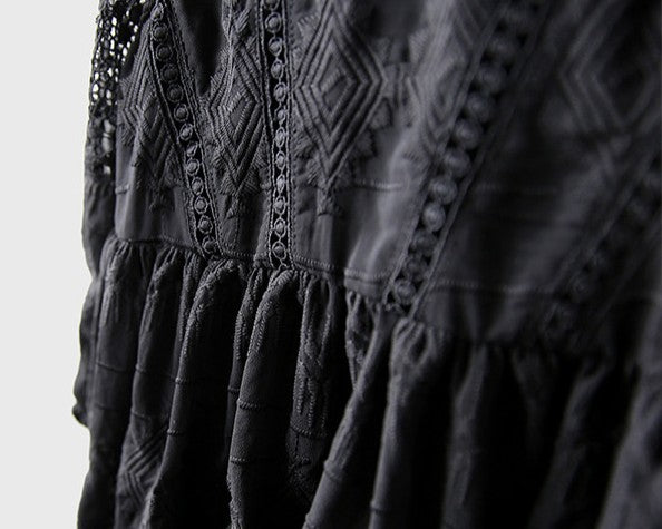 カットワークワンピース