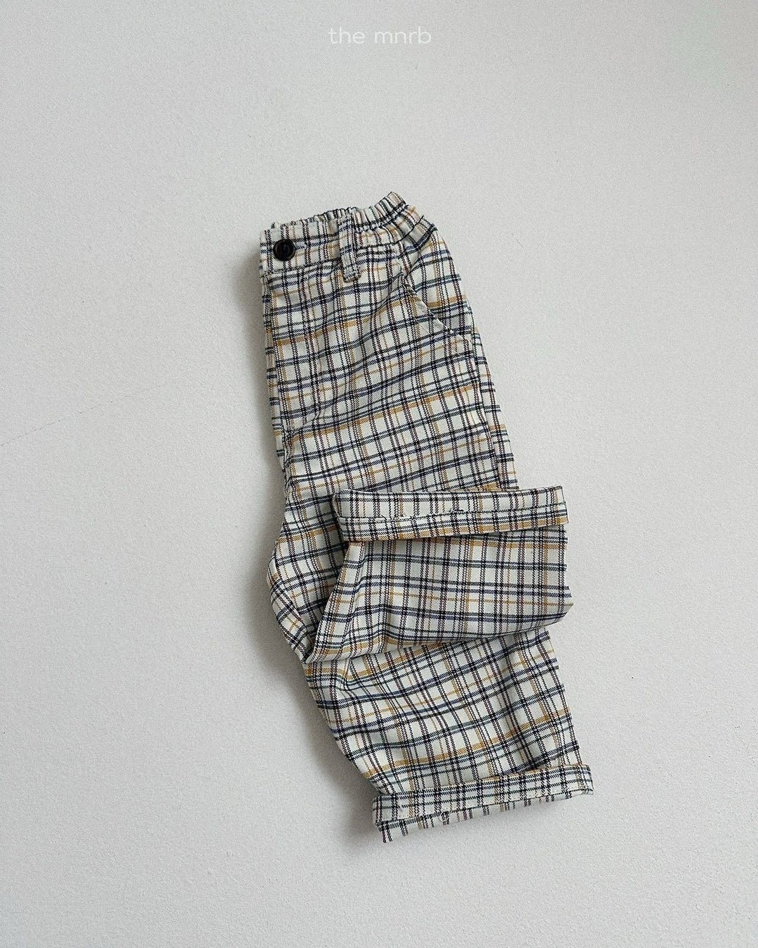 [minirobe]Adele Check Pants