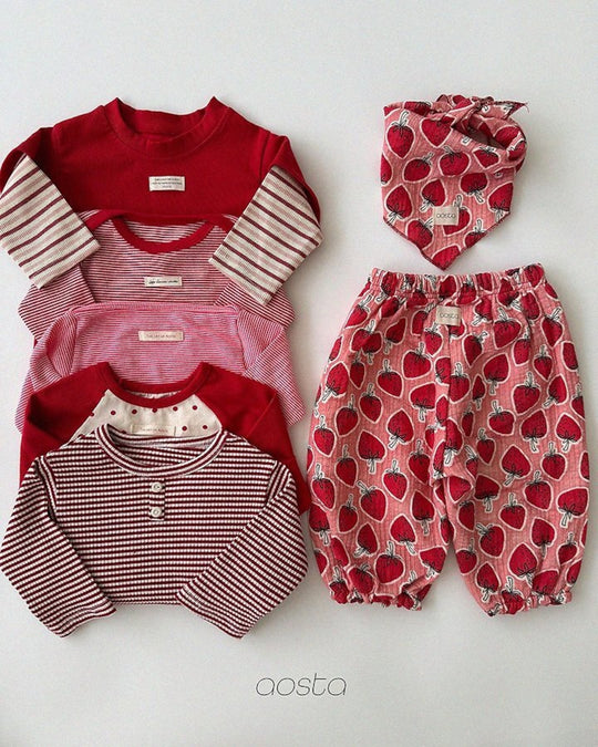 [AOSTA]Strawberry Scarf