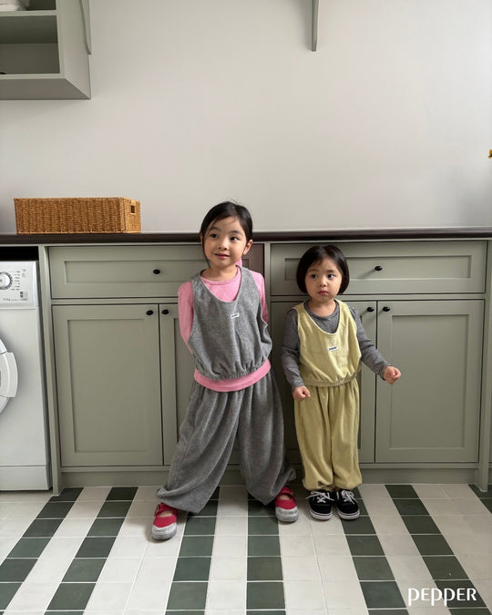 [pepper]terry jogger pants