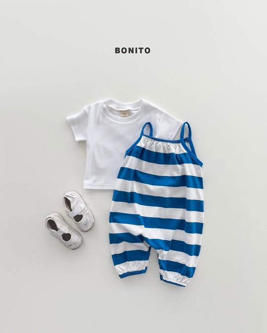 [BONITO]big border overall