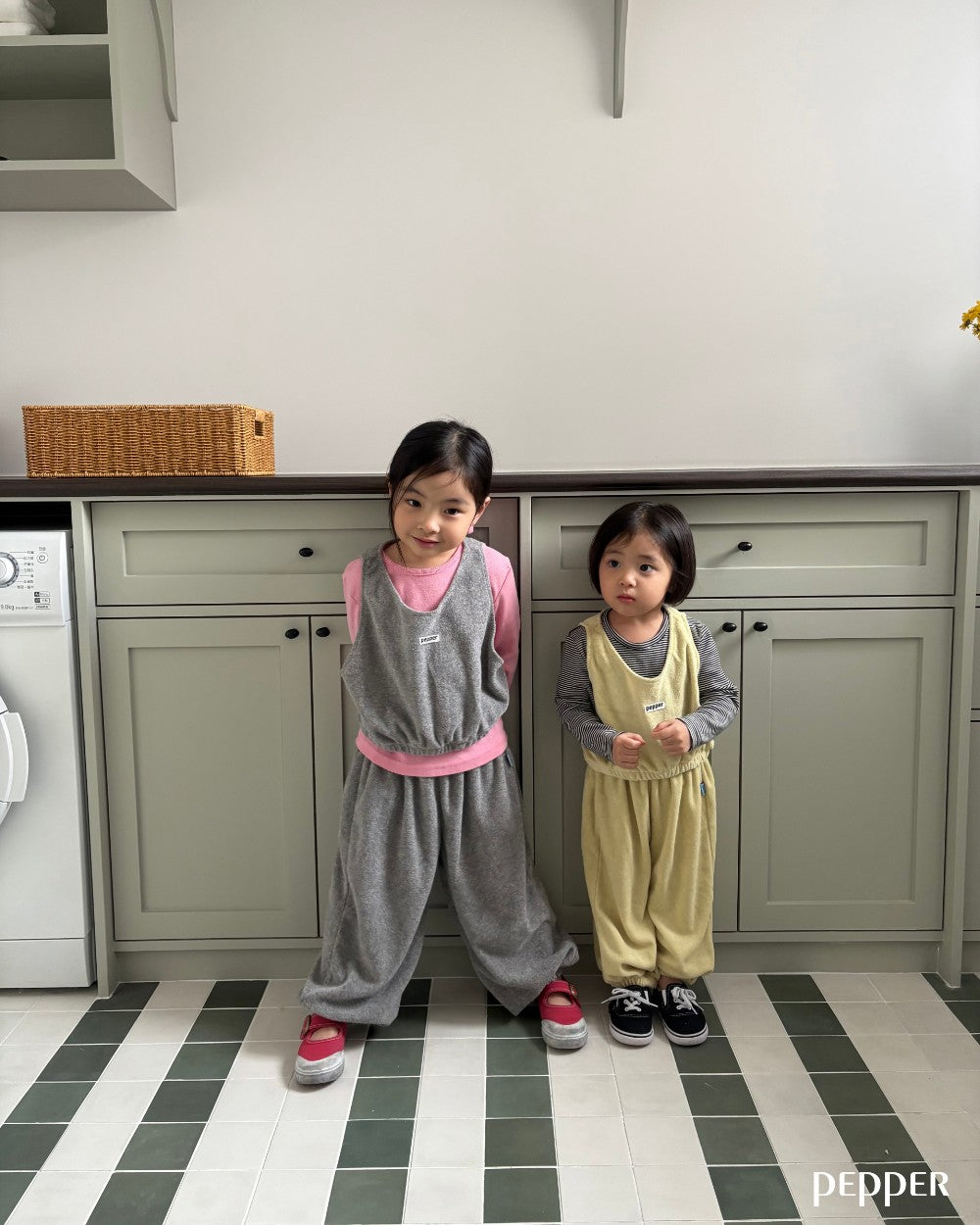 [pepper]terry jogger pants