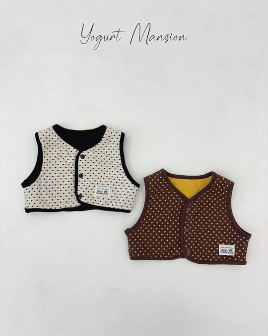 [yogurt mansion]caramel vest