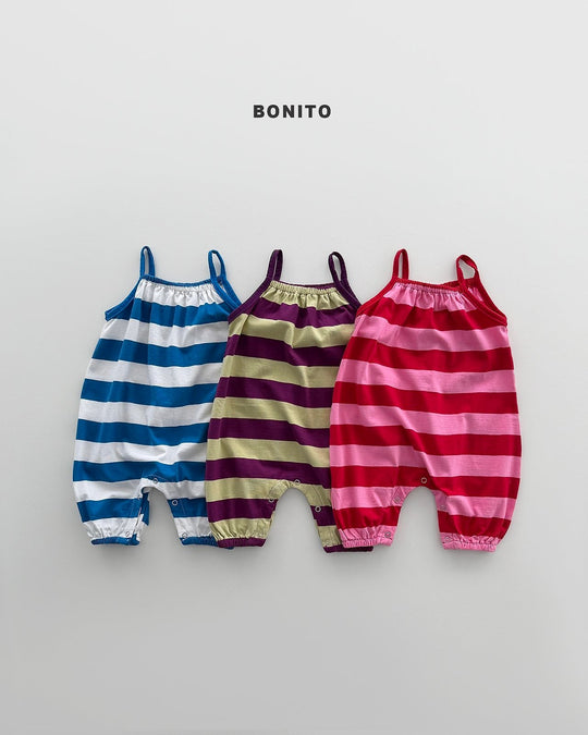 [BONITO]big border overall