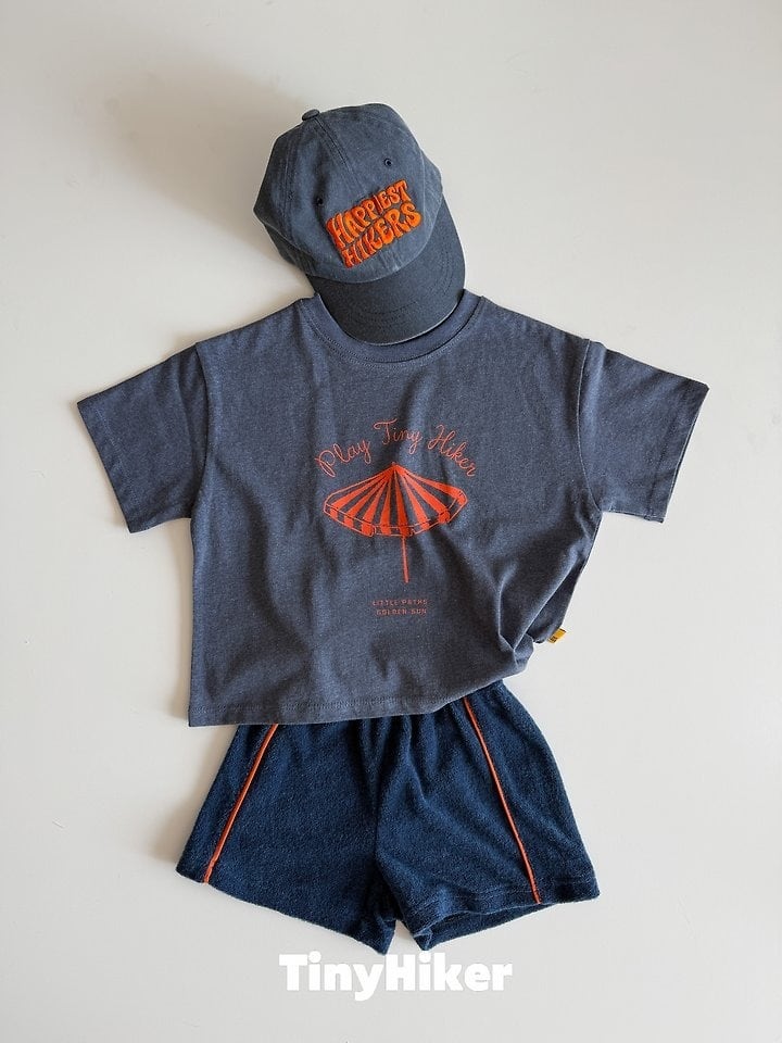 [TinyHiker]summer beach pigment T