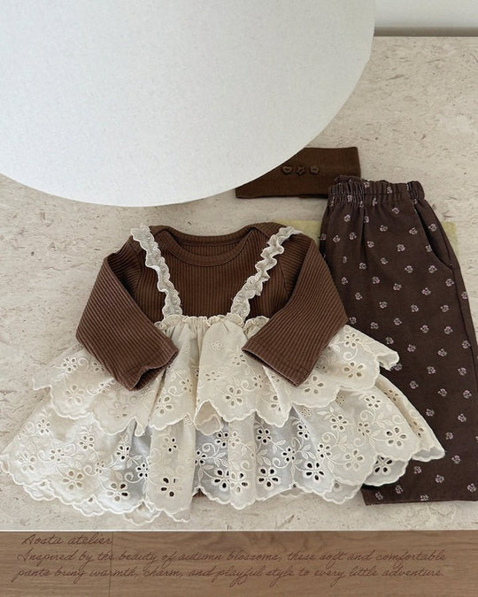 [AOSTA]Lace Cancan Blouse