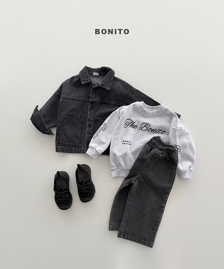 [BONITO] BONITOレタリングスウェット