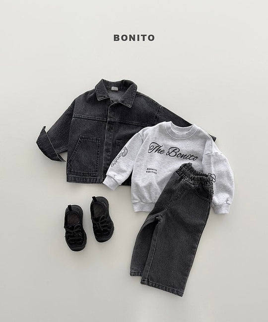 [BONITO] BONITOレタリングスウェット