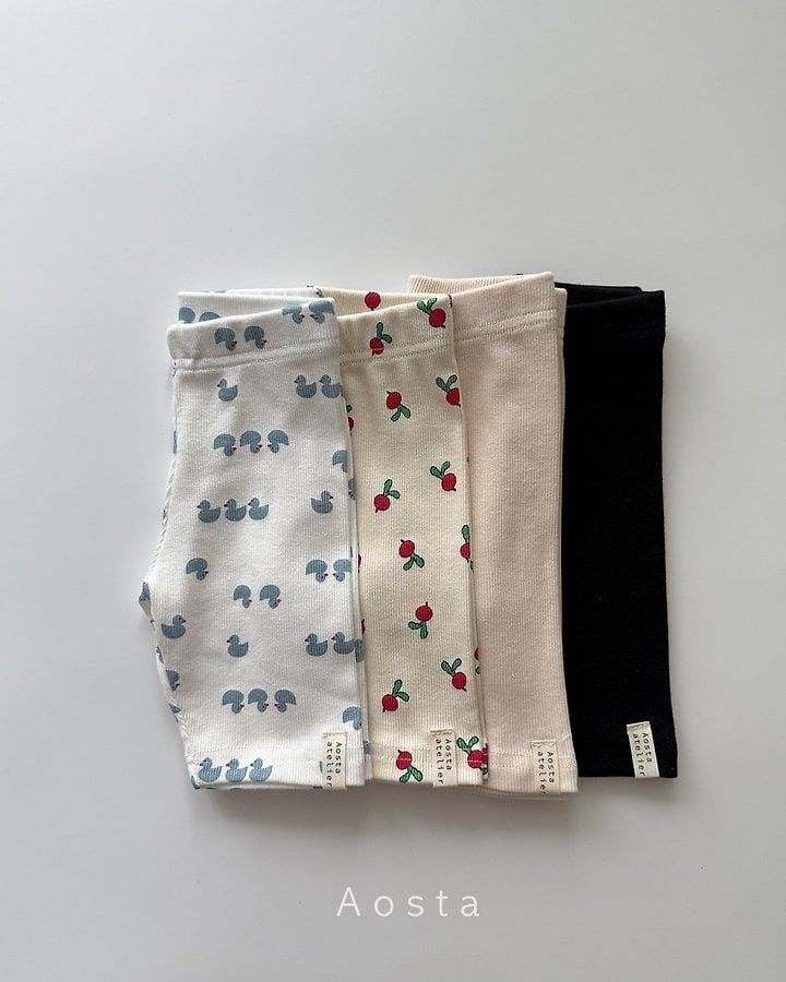 [aosta]lip biker pants