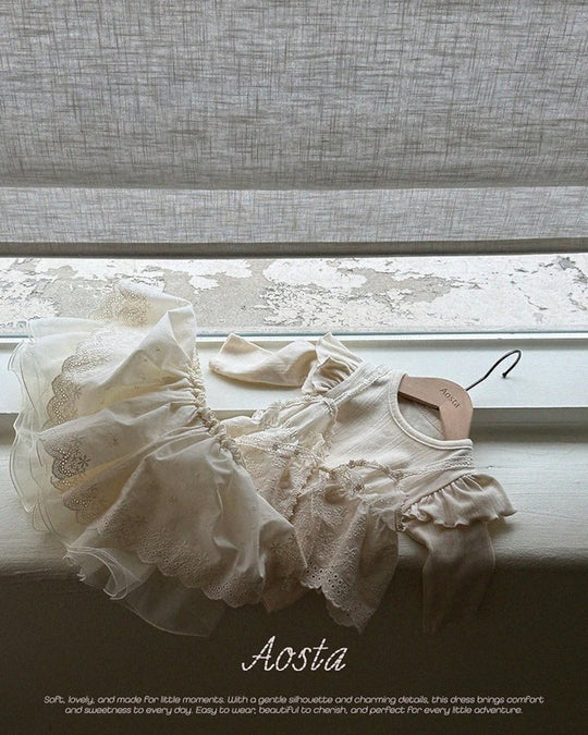 [AOSTA]Lace Skirt