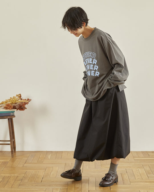 [undeny.]NEVER L/S Tシャツ715402