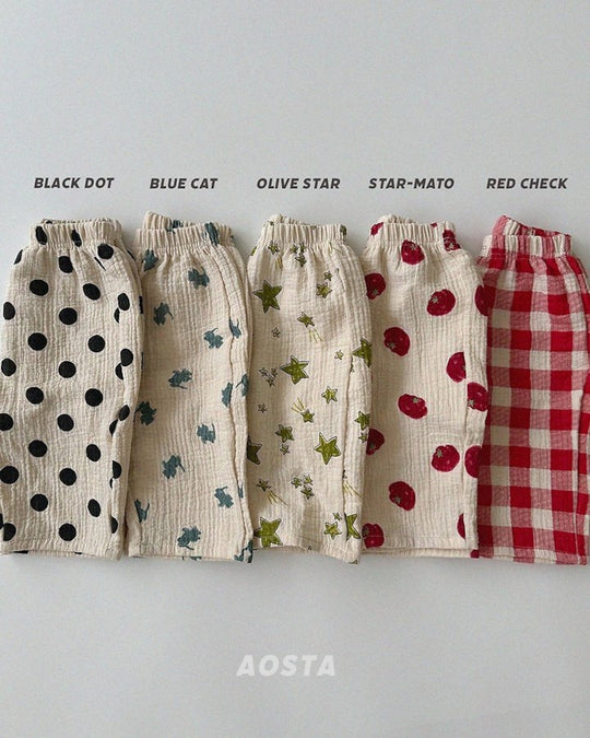 [AOSTA]Signature Pants