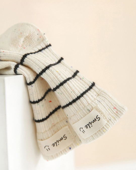 BABYネップボーダーソックス