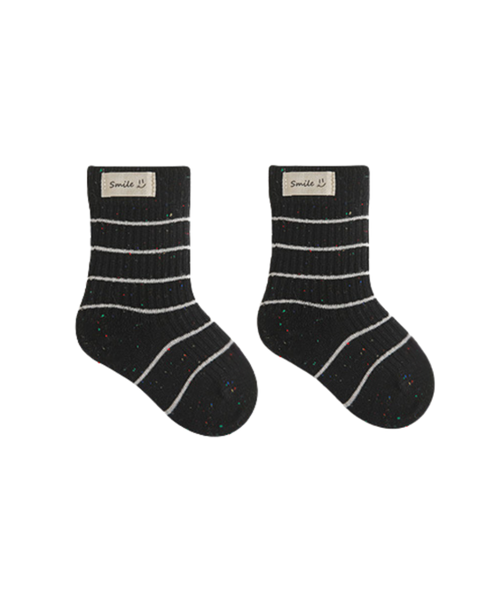 BABYネップボーダーソックス