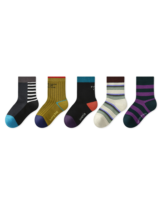 柄ソックス5足セット