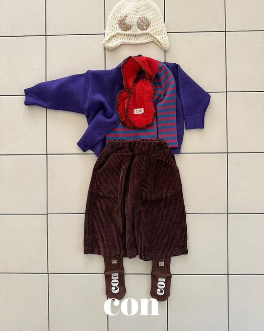 [con]Soft Corduroy Pants