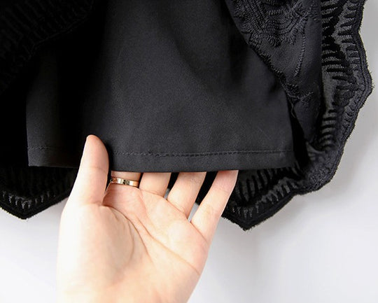 カットワークワンピース