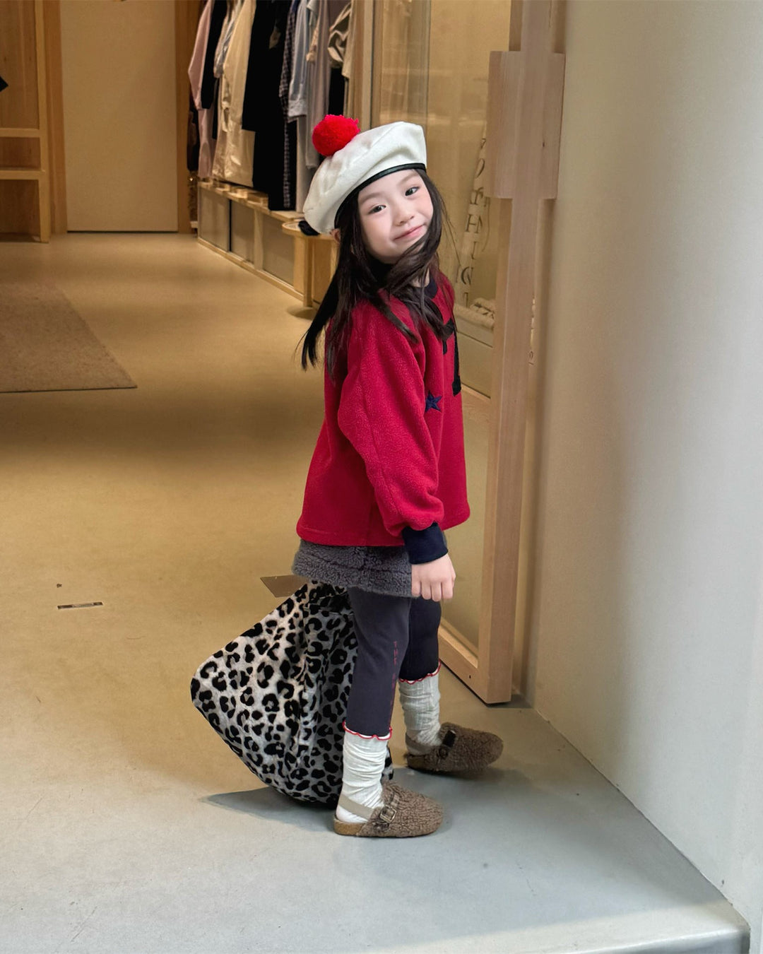 ウェービーボアショートパンツ