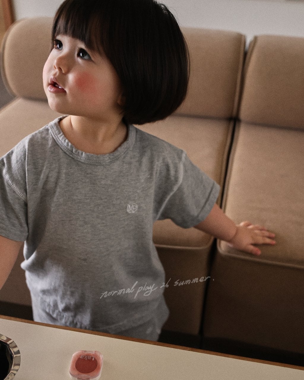 [NORMAL PLAY]French single short sleeve T