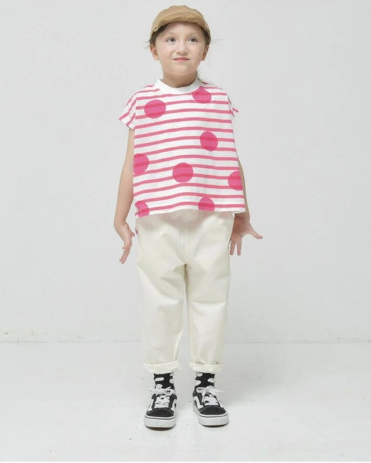DOTボーダーTシャツND2126315