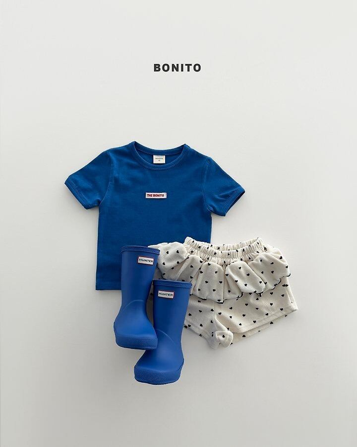 [BONITO]mini heart frill pants