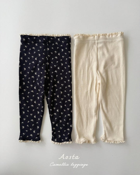 [AOSTA]Camellia Leggings