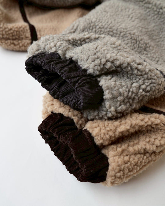 裏起毛ラインボアパンツ