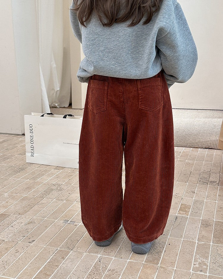 コーデュロイタックパンツ