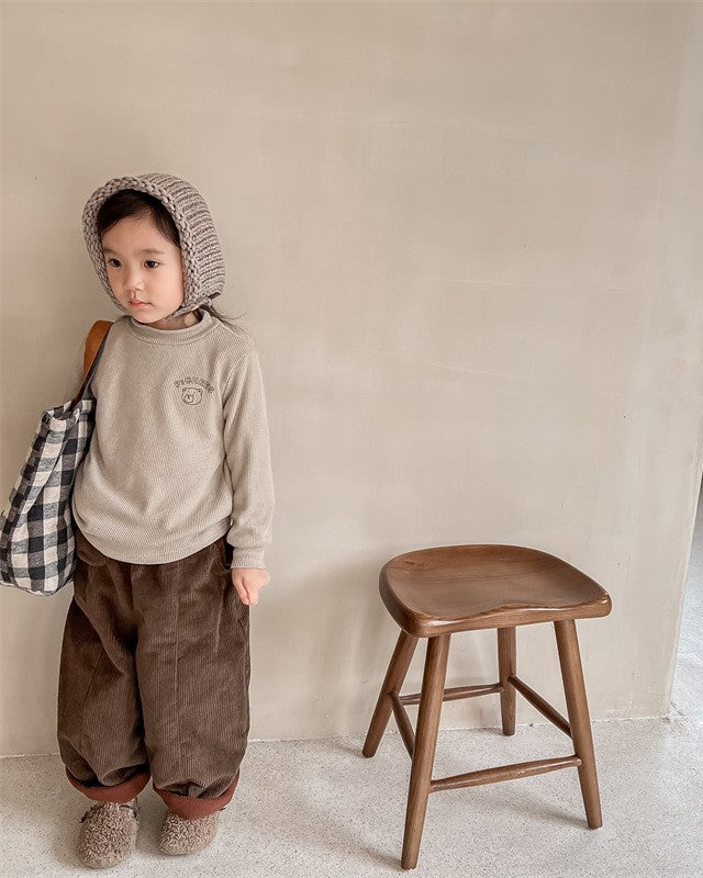 ウエストポケットコーデュロイパンツ