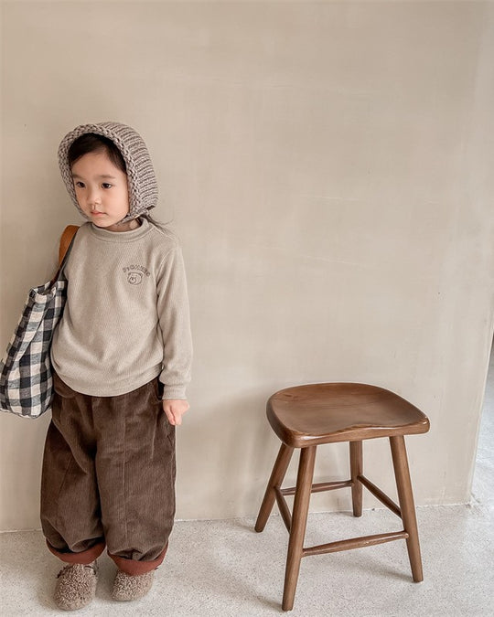 ウエストポケットコーデュロイパンツ