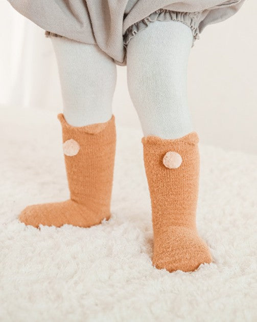 ポンポンBABYソックス