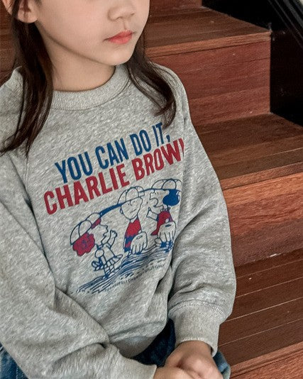 CHARLIEラグランスウェット