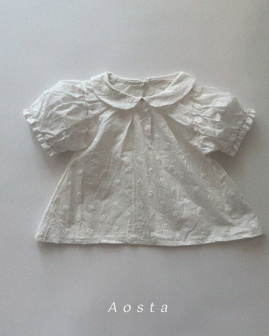 [aosta]collar blouse