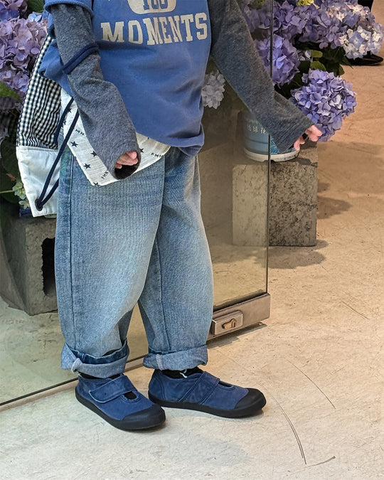 テーパードウォッシュデニム